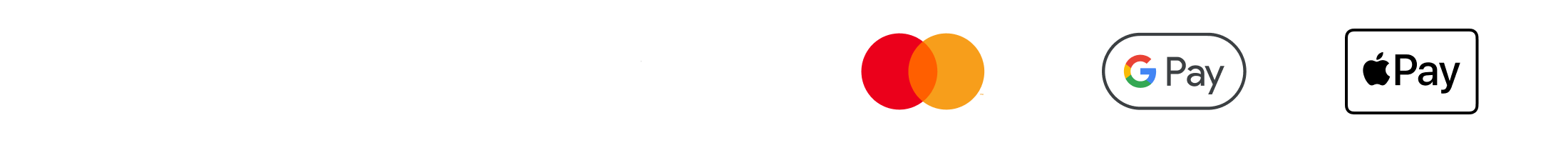 Τρόποι πληρωμής - Visa, Mastercard, Google Pay, Apple Pay